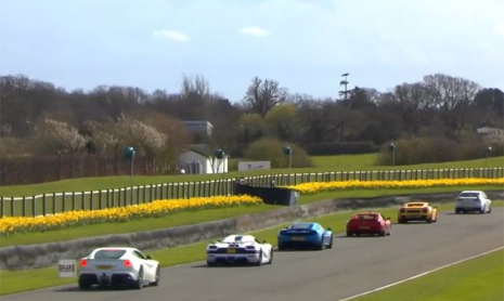 Целый мир суперкаров на захватывающем мероприятии в Гудвуде